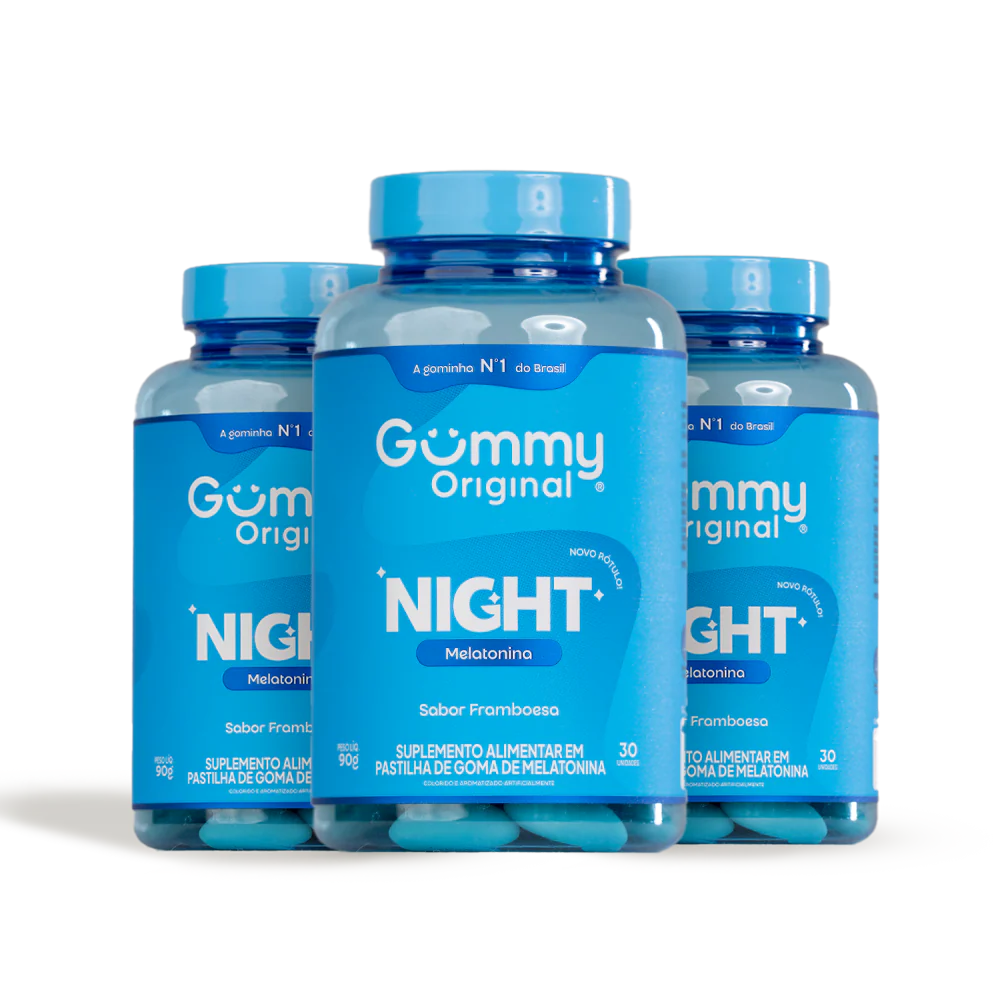 Gummy Night Melatonina® - Framboesa 90 g